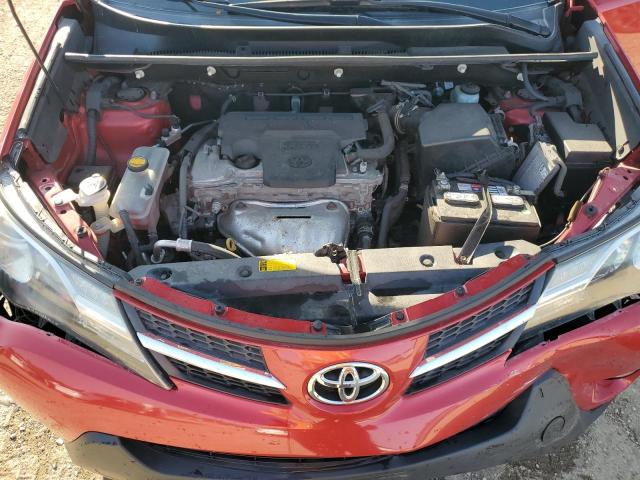 2T3RFREV5FW246643 - 2015 TOYOTA RAV4 XLE 红色 照片 11