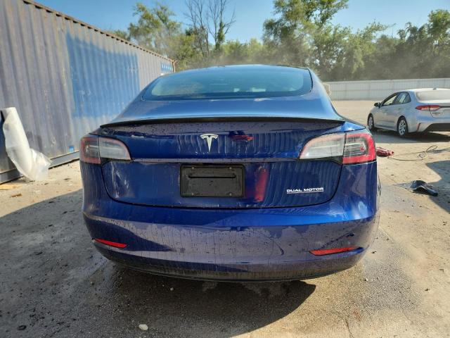 5YJ3E1EC5PF591221 - 2023 TESLA MODEL 3 أزرق صورة 6