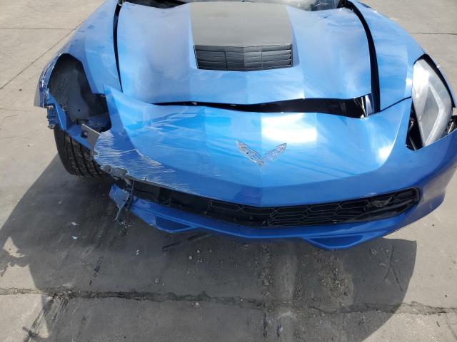 1G1YD2D71G5114038 - 2016 CHEVROLET CORVETTE STINGRAY 2LT BLUE photo 11