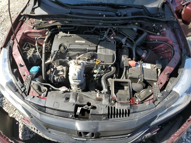 1HGCR2F72HA107075 - 2017 HONDA ACCORD EX BURGUNDY photo 11