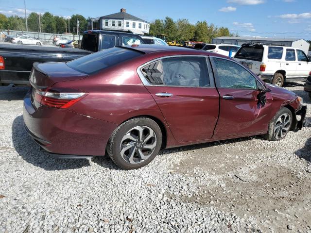 1HGCR2F72HA107075 - 2017 HONDA ACCORD EX BURGUNDY photo 3