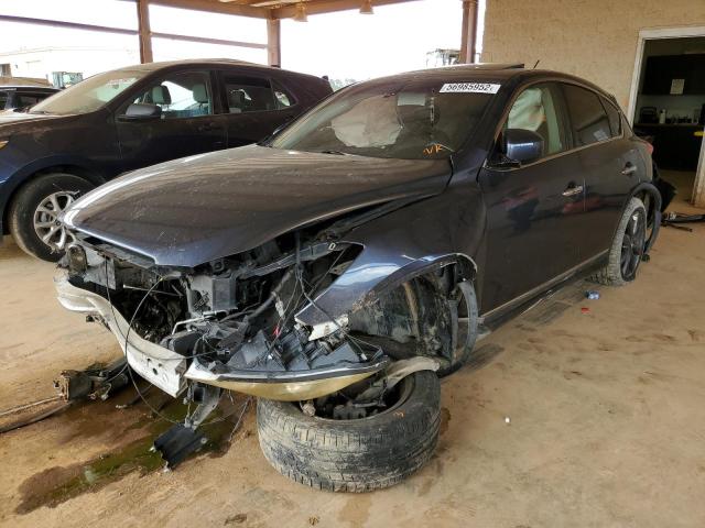 JNKAJ09E38M302482 - 2008 INFINITI EX35 BASE Գրաֆիտ լուսանկար 2