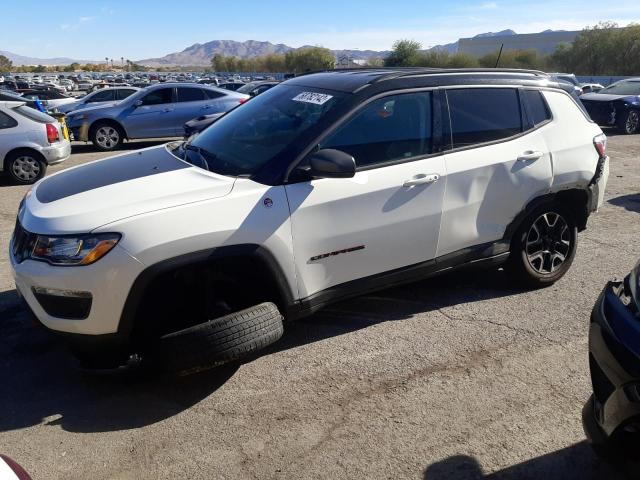 3C4NJDDB7LT202962 - 2020 JEEP COMPASS TRAILHAWK WHITE photo 1