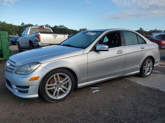 WDDGF4HB2DR297483 - 2013 MERCEDES-BENZ C 250 SILVER photo 1