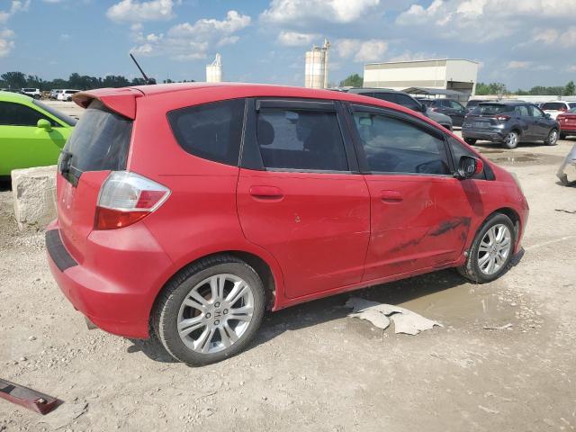 JHMGE8H40AC040695 - 2010 HONDA FIT SPORT RED photo 3