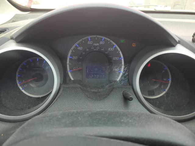 JHMGE8H40AC040695 - 2010 HONDA FIT SPORT RED photo 9