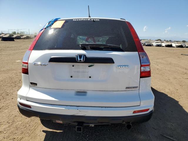 5J6RE4H45BL100775 - 2011 HONDA CR-V SE WHITE photo 6