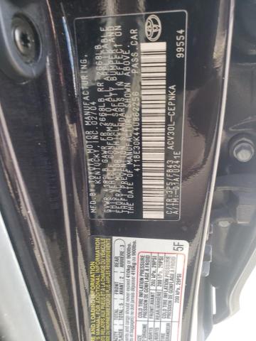 4T1BE30K44U862256 - 2004 TOYOTA CAMRY LE PURPLE photo 12