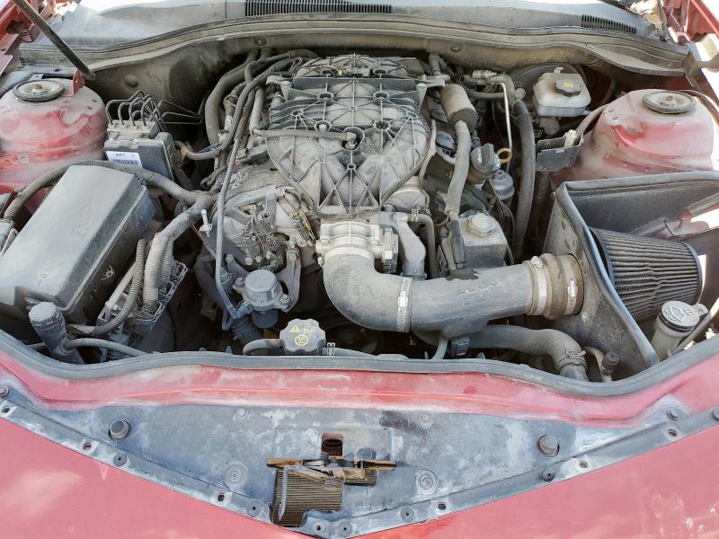 2G1FD1E36F9243584 - 2015 CHEVROLET CAMARO LT RED photo 11