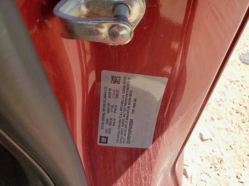 2G1FD1E36F9243584 - 2015 CHEVROLET CAMARO LT RED photo 13