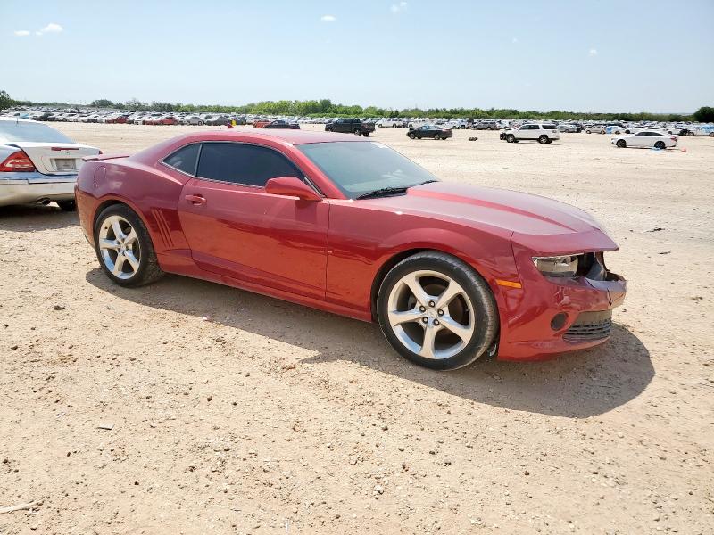 2G1FD1E36F9243584 - 2015 CHEVROLET CAMARO LT RED photo 4