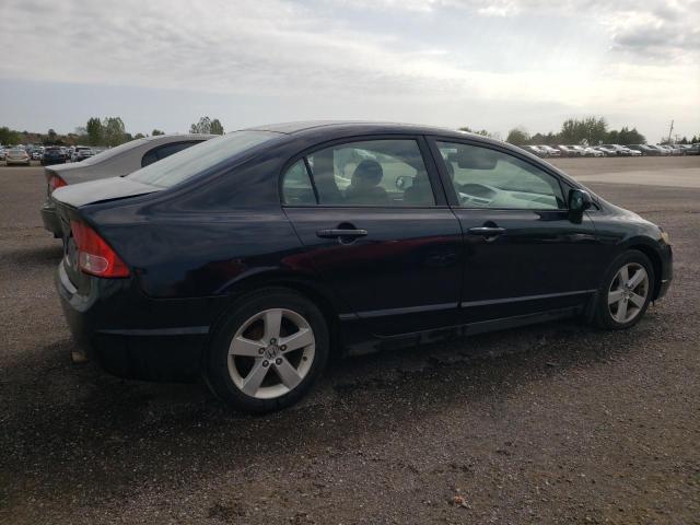 1HGFA16496L807035 - 2006 HONDA CIVIC LX BLACK photo 3