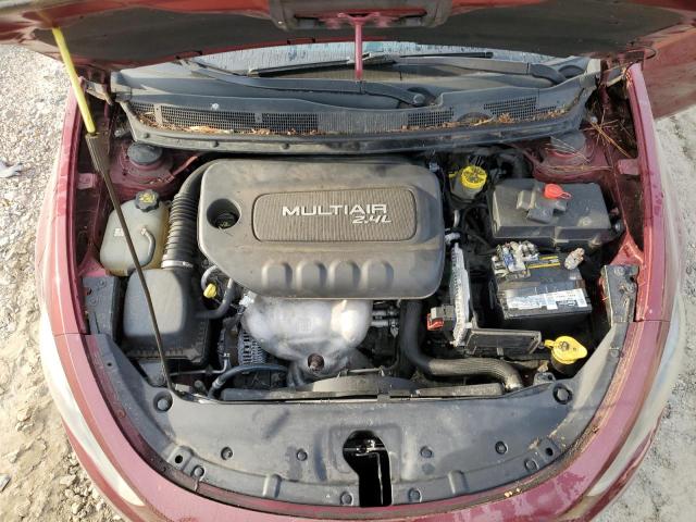 1C3CDFBB5FD344335 - 2015 DODGE DART SXT MAROON photo 11