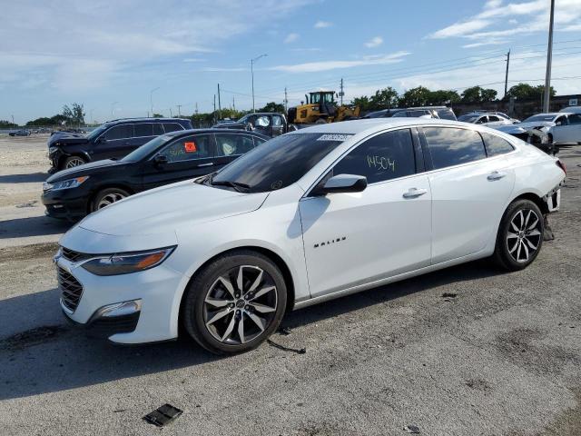 1G1ZG5ST3NF144162 - 2022 CHEVROLET MALIBU RS WHITE photo 1