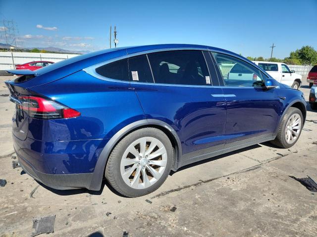 5YJXCBE28JF115377 - 2018 TESLA MODEL X Mavi fotoğraf 3