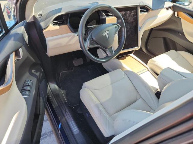 5YJXCBE28JF115377 - 2018 TESLA MODEL X Mavi fotoğraf 8