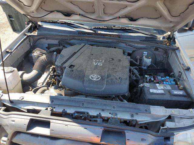 5TETU4GN0AZ680994 - 2010 TOYOTA TACOMA PRERUNNER ACCESS CAB SILVER photo 11