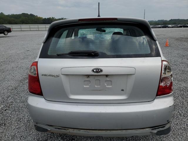 KNAFE161265366178 - 2006 KIA SPECTRA5 SILVER photo 6