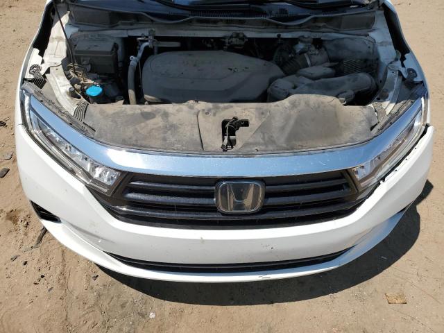 5FNRL6H73MB033715 - 2021 HONDA ODYSSEY EXL WHITE photo 12
