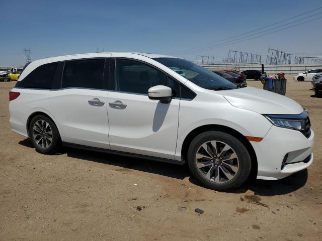 5FNRL6H73MB033715 - 2021 HONDA ODYSSEY EXL WHITE photo 4