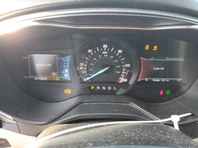 3FA6P0LU9KR210867 - 2019 FORD FUSION SE RED photo 9