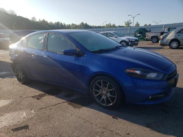 1C3CDFBAXDD302263 - 2013 DODGE DART SXT BLUE photo 4