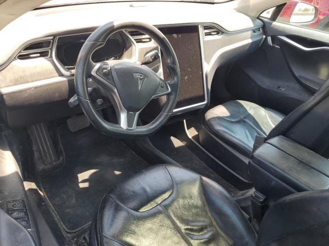 5YJSA1BC0DFP10901 - 2013 TESLA MODEL S RED photo 8