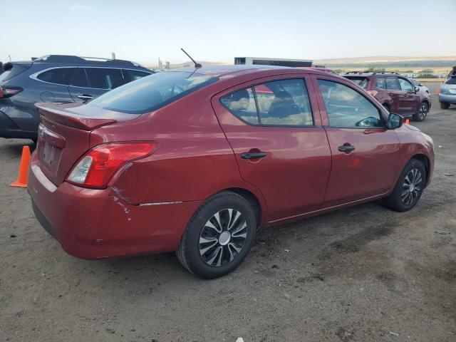 3N1CN7AP9KL835090 - 2019 NISSAN VERSA S RED photo 3