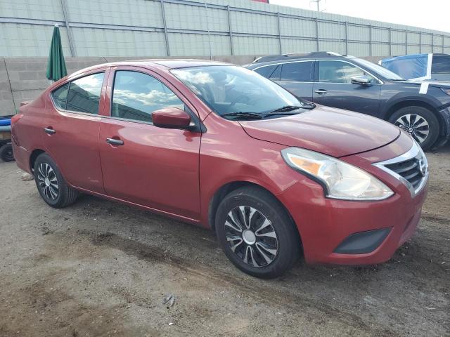 3N1CN7AP9KL835090 - 2019 NISSAN VERSA S RED photo 4