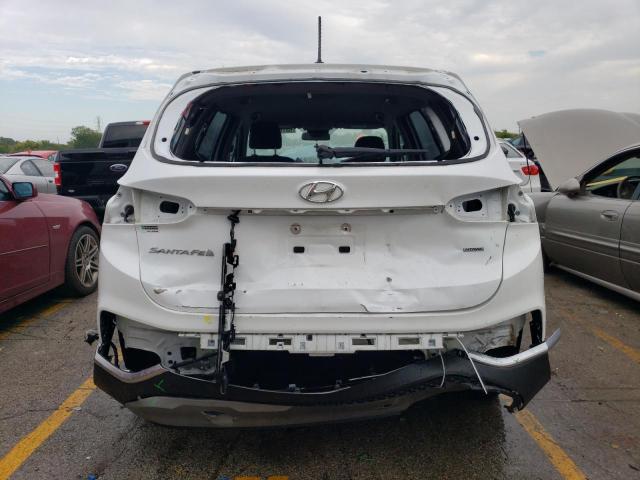 5NMS2CAD8KH078468 - 2019 HYUNDAI SANTA FE SE WHITE photo 6