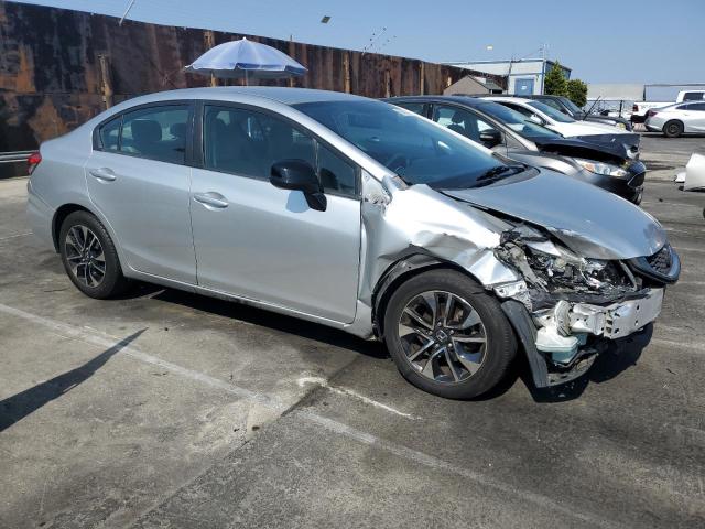 19XFB2F55DE027243 - 2013 HONDA CIVIC LX SILVER photo 4