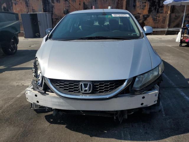 19XFB2F55DE027243 - 2013 HONDA CIVIC LX SILVER photo 5