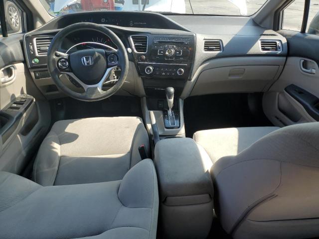 19XFB2F55DE027243 - 2013 HONDA CIVIC LX SILVER photo 8