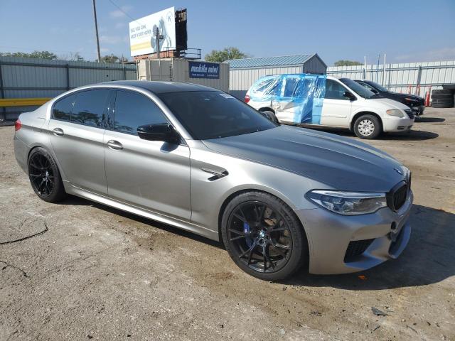 WBSJF0C07LB448901 - 2020 BMW M5 BASE SILVER photo 4