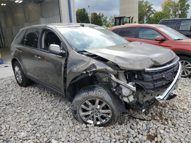 2FMDK3JC7DBA77373 - 2013 FORD EDGE SEL GRAY photo 4