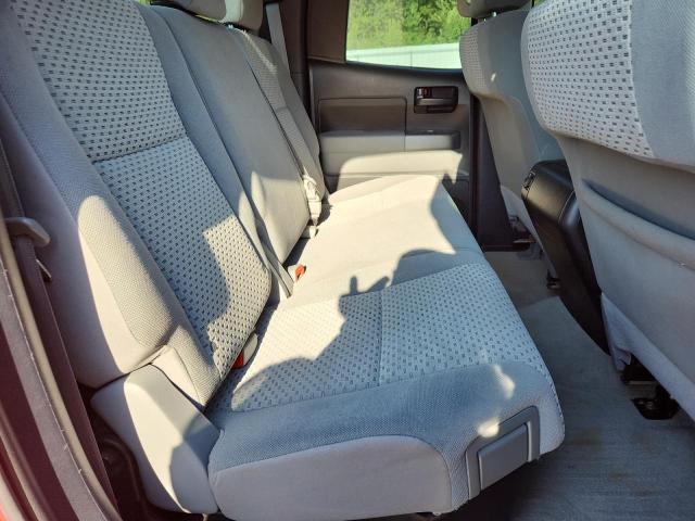 5TFUW5F14BX199335 - 2011 TOYOTA TUNDRA DOUBLE CAB SR5 RED photo 10