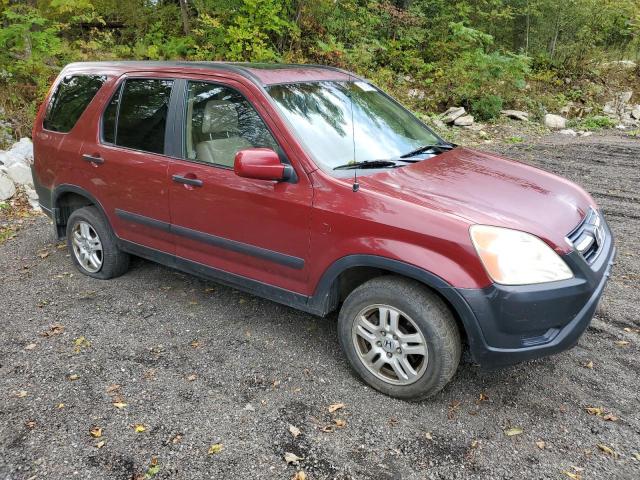 SHSRD78874U226387 - 2004 HONDA CR-V EX BURGUNDY photo 4