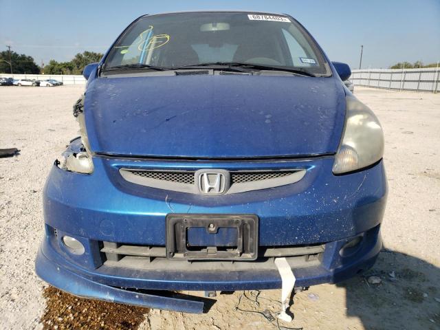 JHMGD38607S047751 - 2007 HONDA FIT S 蓝色 照片 5