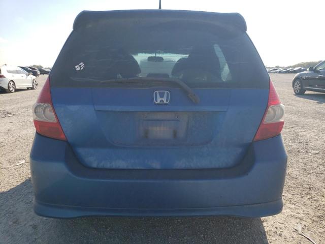 JHMGD38607S047751 - 2007 HONDA FIT S 蓝色 照片 6