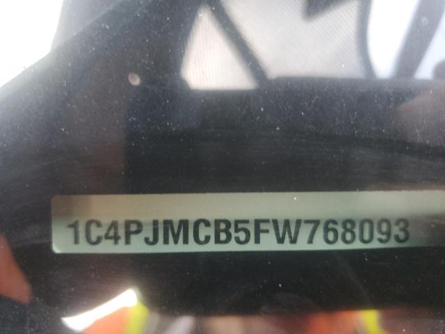 1C4PJMCB5FW768093 - 2015 JEEP CHEROKEE LATITUDE GRAY photo 13