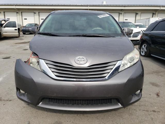 5TDYK3DC5DS388445 - 2013 TOYOTA SIENNA XLE GRAY photo 5