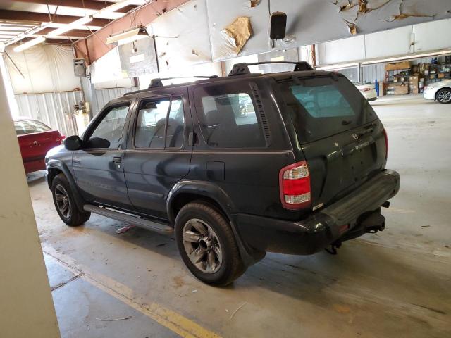 JN8DR09Y32W738251 - 2002 NISSAN PATHFINDER LE BLACK photo 2