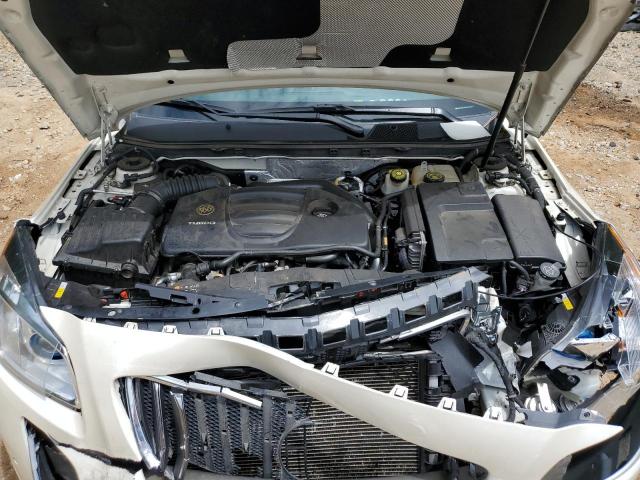 2G4GV5GV1D9213352 - 2013 BUICK REGAL GS WHITE photo 11