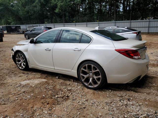 2G4GV5GV1D9213352 - 2013 BUICK REGAL GS WHITE photo 2