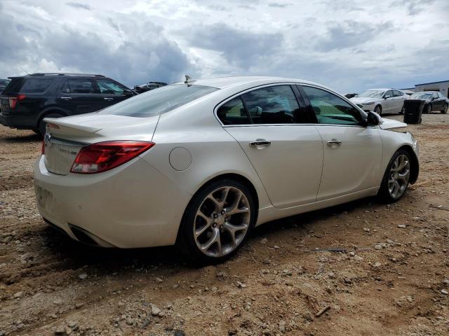 2G4GV5GV1D9213352 - 2013 BUICK REGAL GS WHITE photo 3