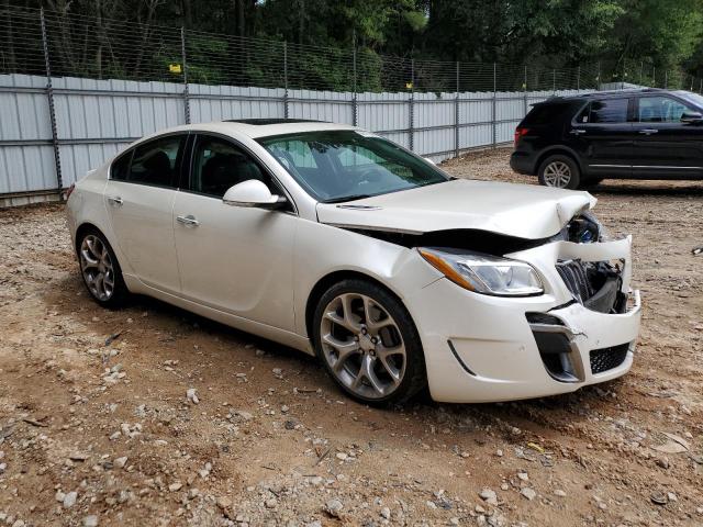 2G4GV5GV1D9213352 - 2013 BUICK REGAL GS WHITE photo 4