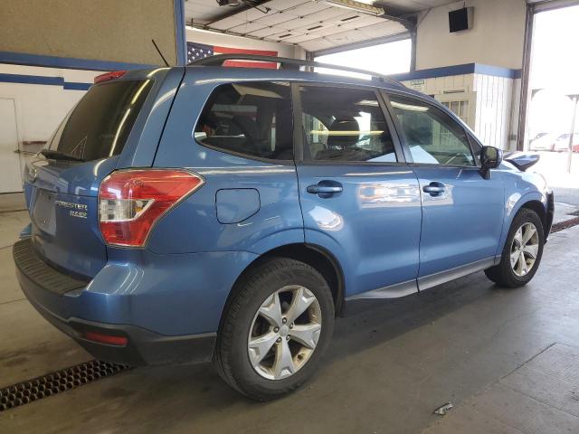 JF2SJADC5FH583564 - 2015 SUBARU FORESTER 2.5I PREMIUM BLUE photo 3