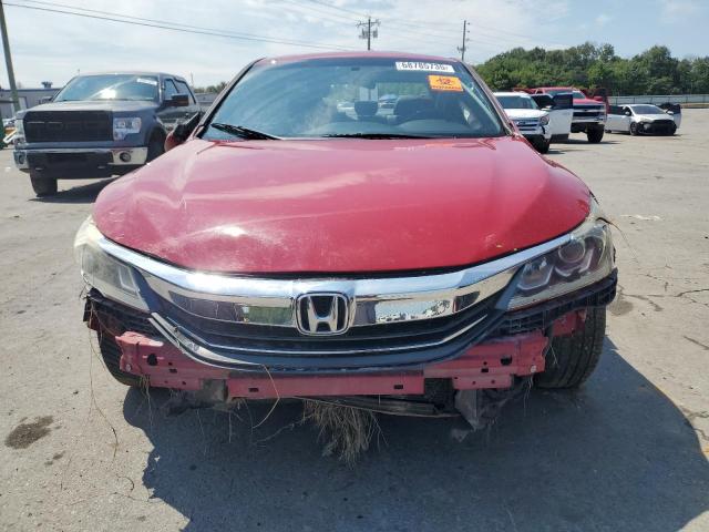 1HGCR2F56GA096577 - 2016 HONDA ACCORD SPORT RED photo 5