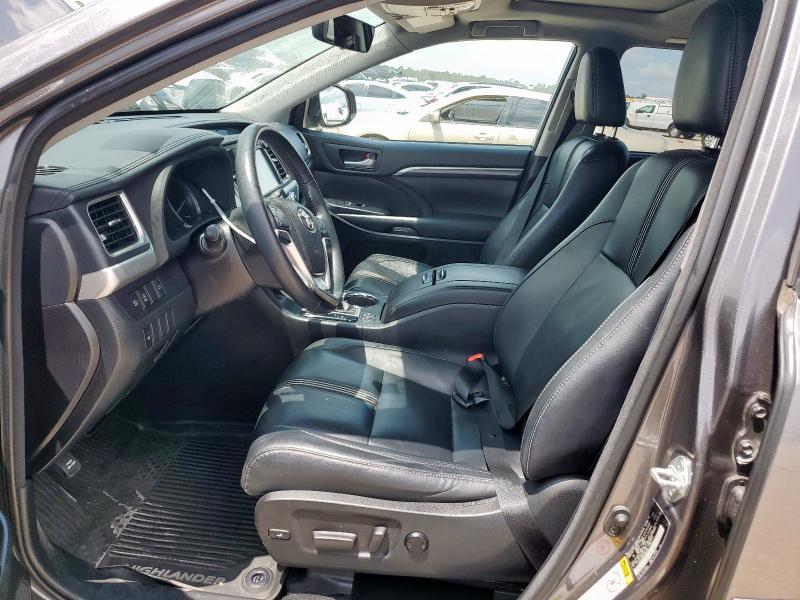 5TDJZRFH8JS897918 - 2018 TOYOTA HIGHLANDER SE 灰色 照片 7