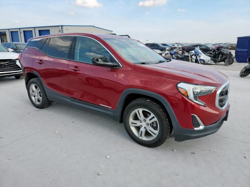 3GKALMEV9KL256252 - 2019 GMC TERRAIN SLE Burgund zdjęcie 4